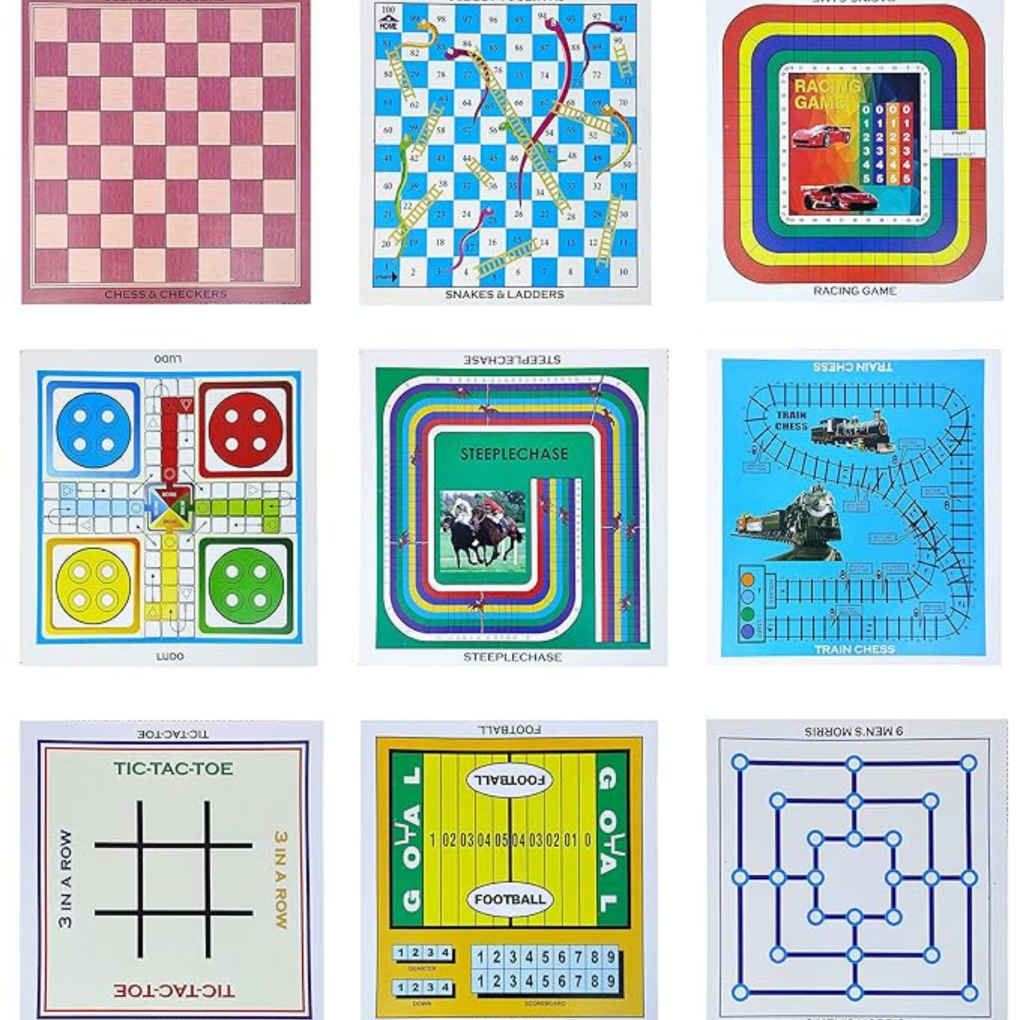 13 in 1 Family Board Game Set