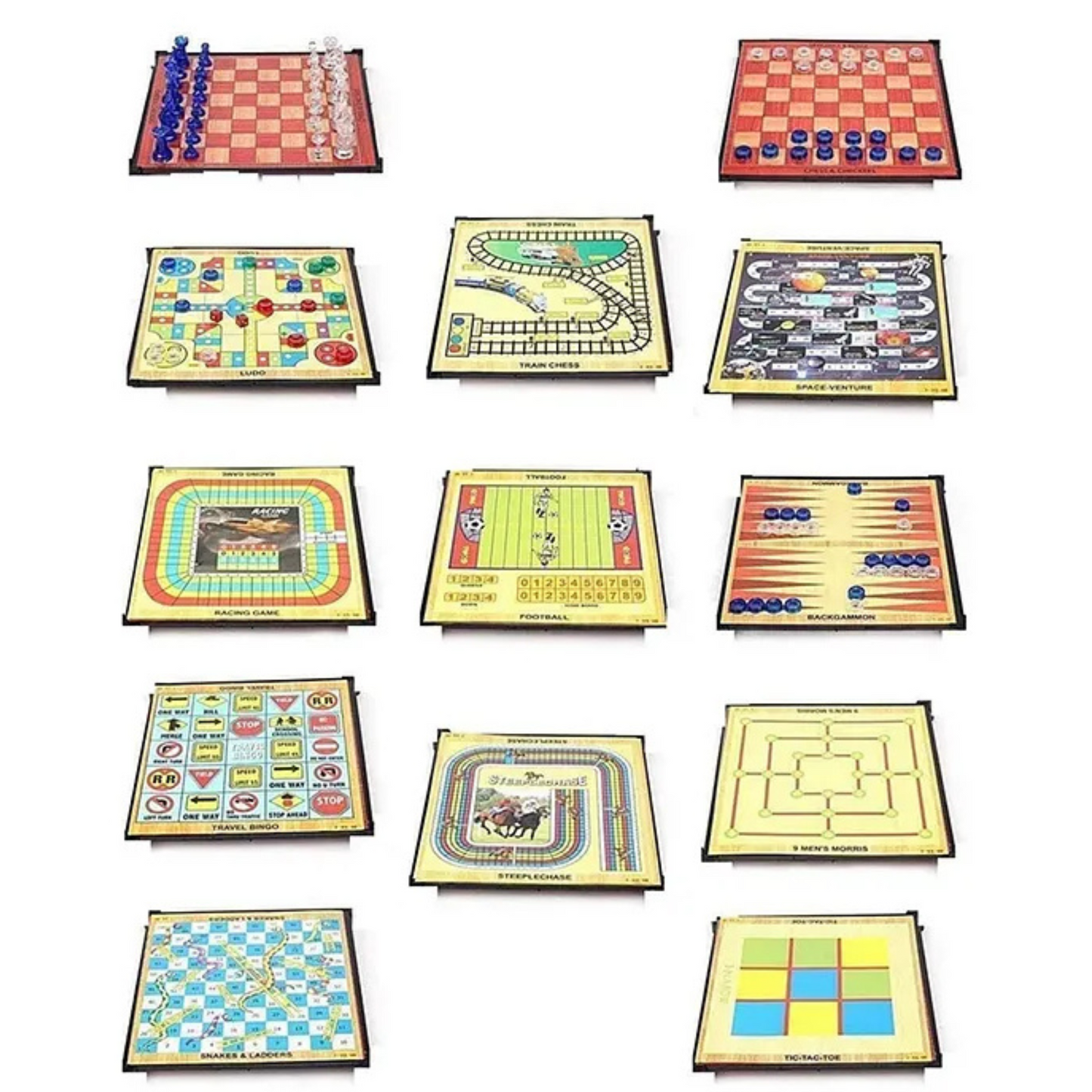 13 in 1 Family Board Game Set