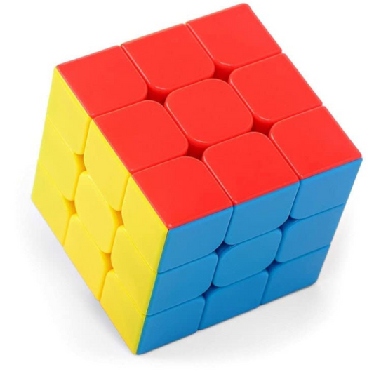 3x3 Speed Cube Puzzle – Smooth & Fast Rubik’s Cube for Kids & Adults - Pack of 2
