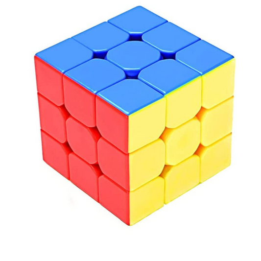 3x3 Speed Cube Puzzle – Smooth & Fast Rubik’s Cube for Kids & Adults - Pack of 2