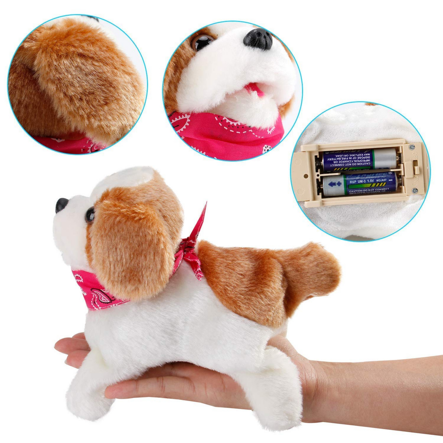 Flipping Electronic Puppy Toy for Kids