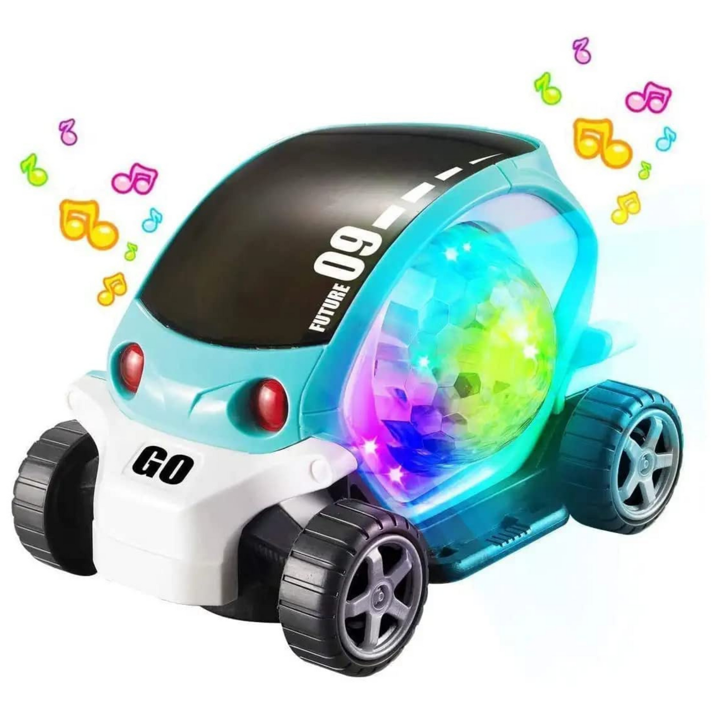 Future 09 Light-Up Musical Car Toy