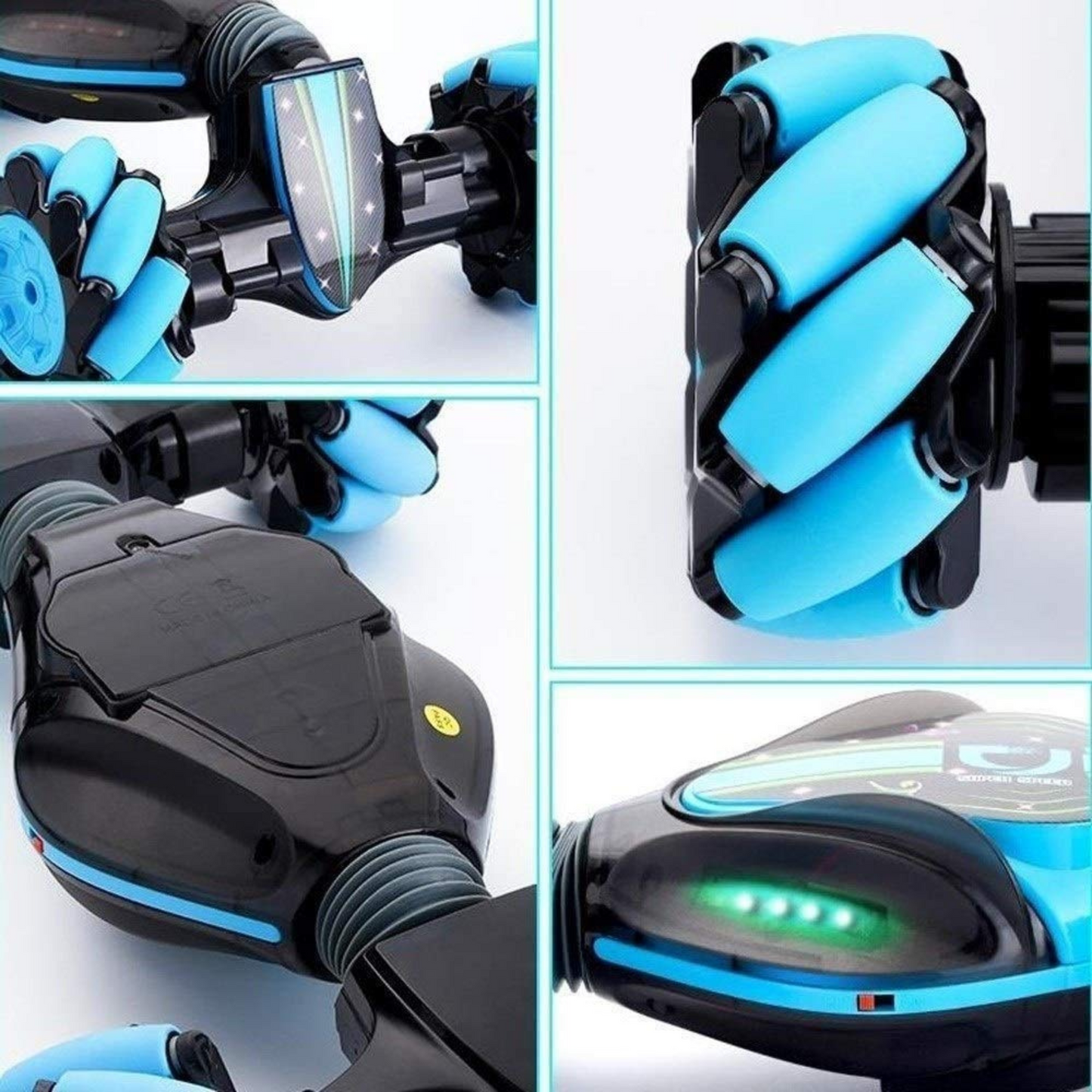 Gesture Sensing RC Stunt Car – 360° Rotating Off-Road Remote Control Toy with Dual Control Mode, Lights & Music