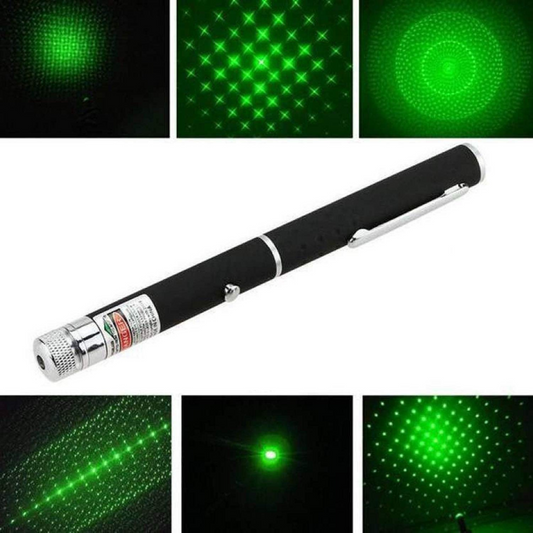Green Laser Pointer Pen with Star Cap