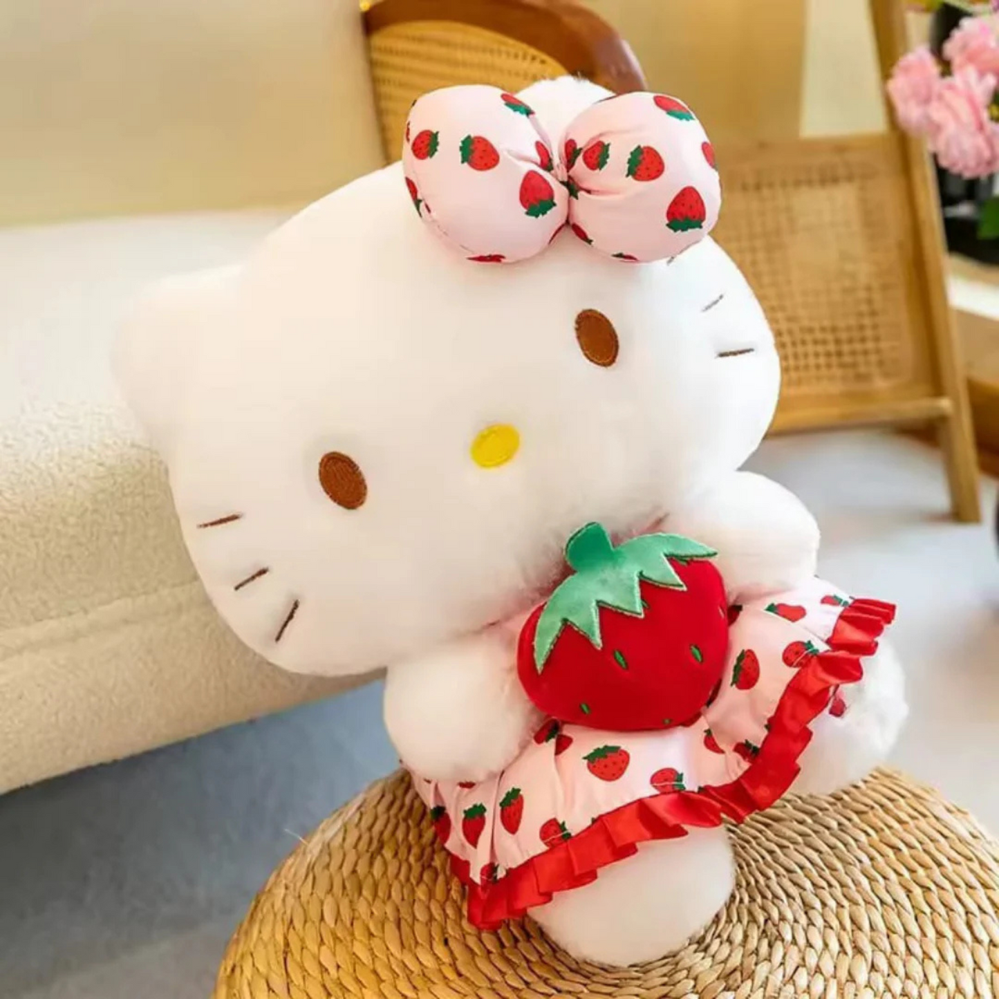 Hello Kitty Plush Toy – Cute Soft Toy Gift for Kids & Girls