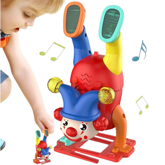Musical Upside Down Clown Toy for Kids