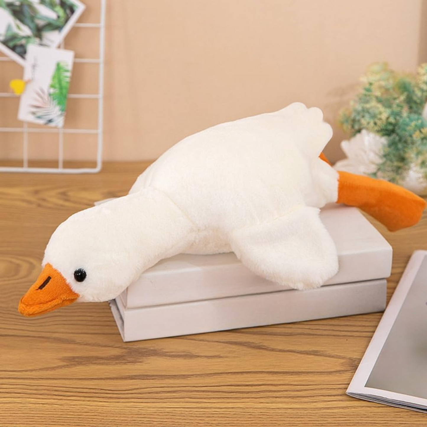 Premium Cute Goose Plush Toy – Soft & Huggable Stuffed Animal for Kids & Gifts