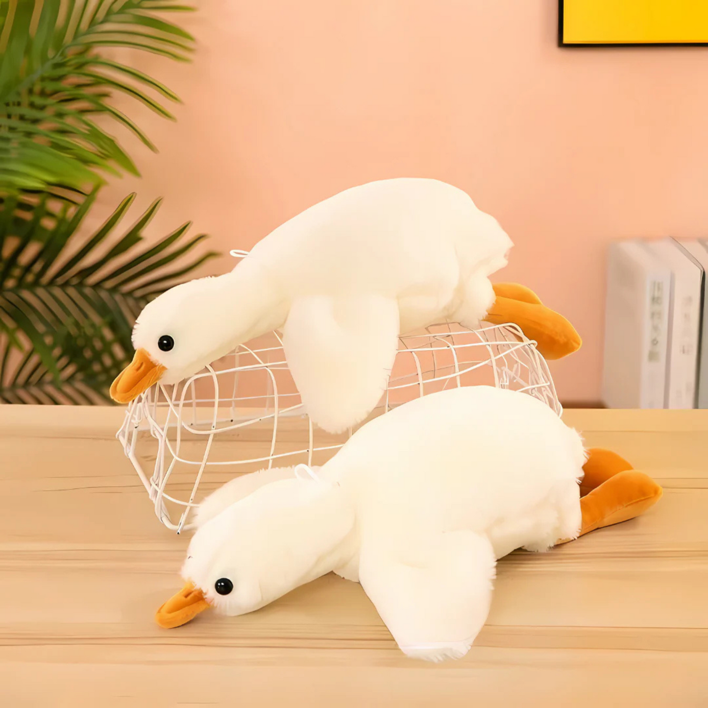 Premium Cute Goose Plush Toy – Soft & Huggable Stuffed Animal for Kids & Gifts