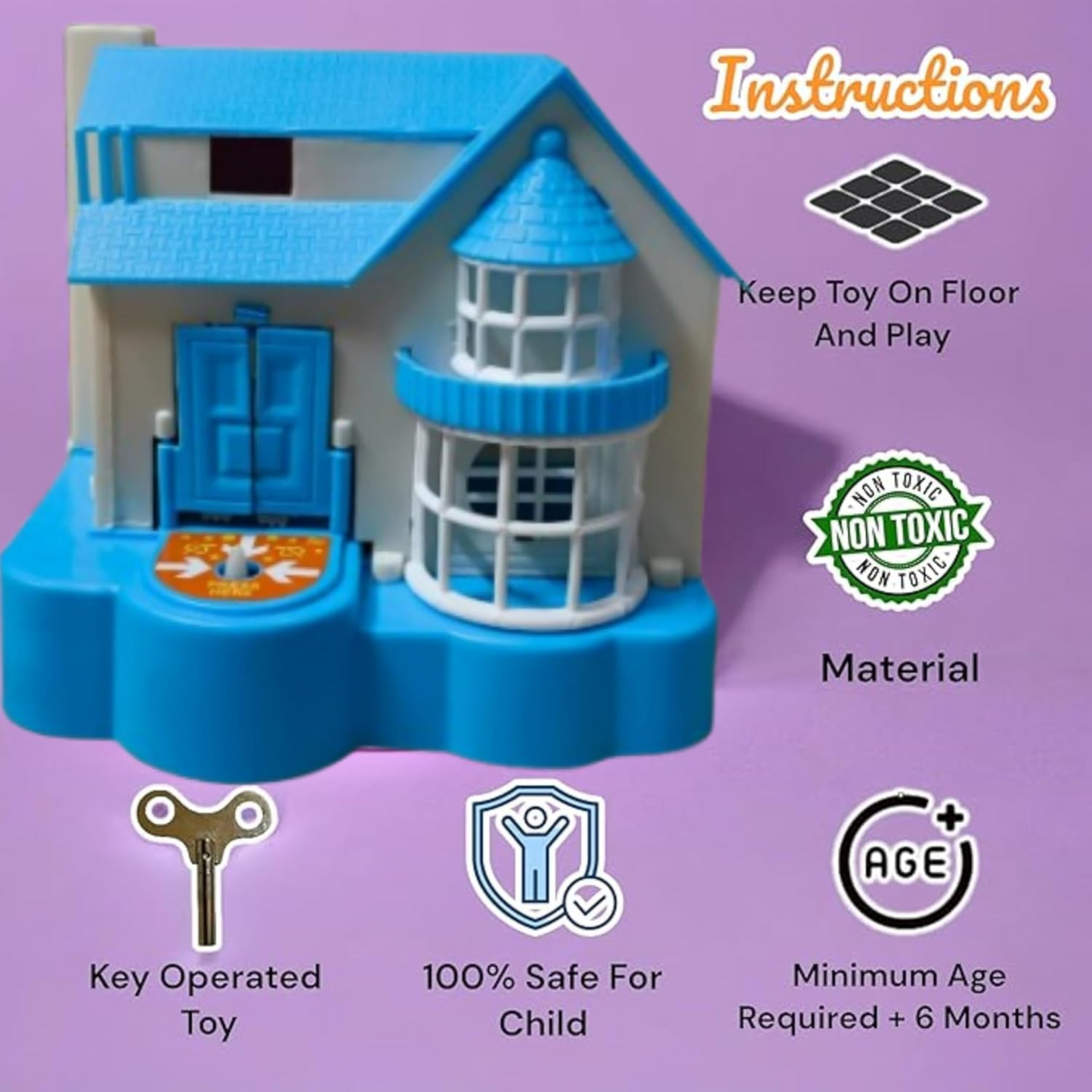 Puppy House Dog Coin Stealing Piggy Bank for Kids