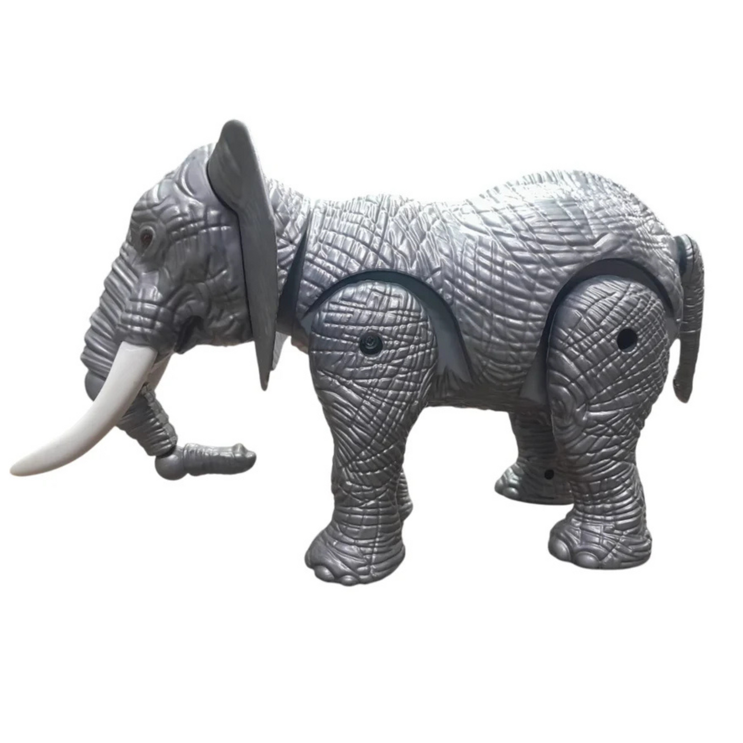 Realistic Spray Elephant Toy with Lights & Sound