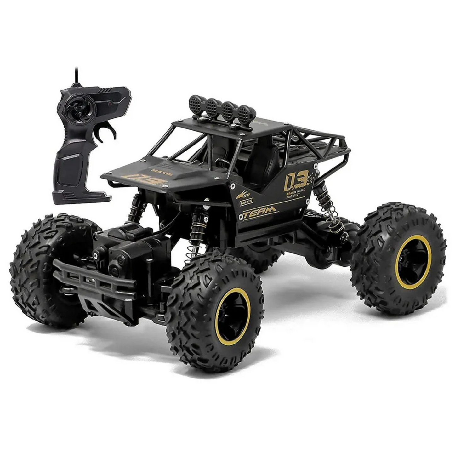 Rechargeable Monster Car with HD Camera, Spray, LED Lights & App Control
