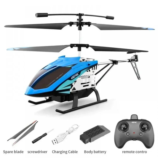 Remote Control Helicopter Toy for Kids β 3.5 Channel RC Aircraft with Altitude Hold, Rechargeable Battery & LED Lights (25cm)