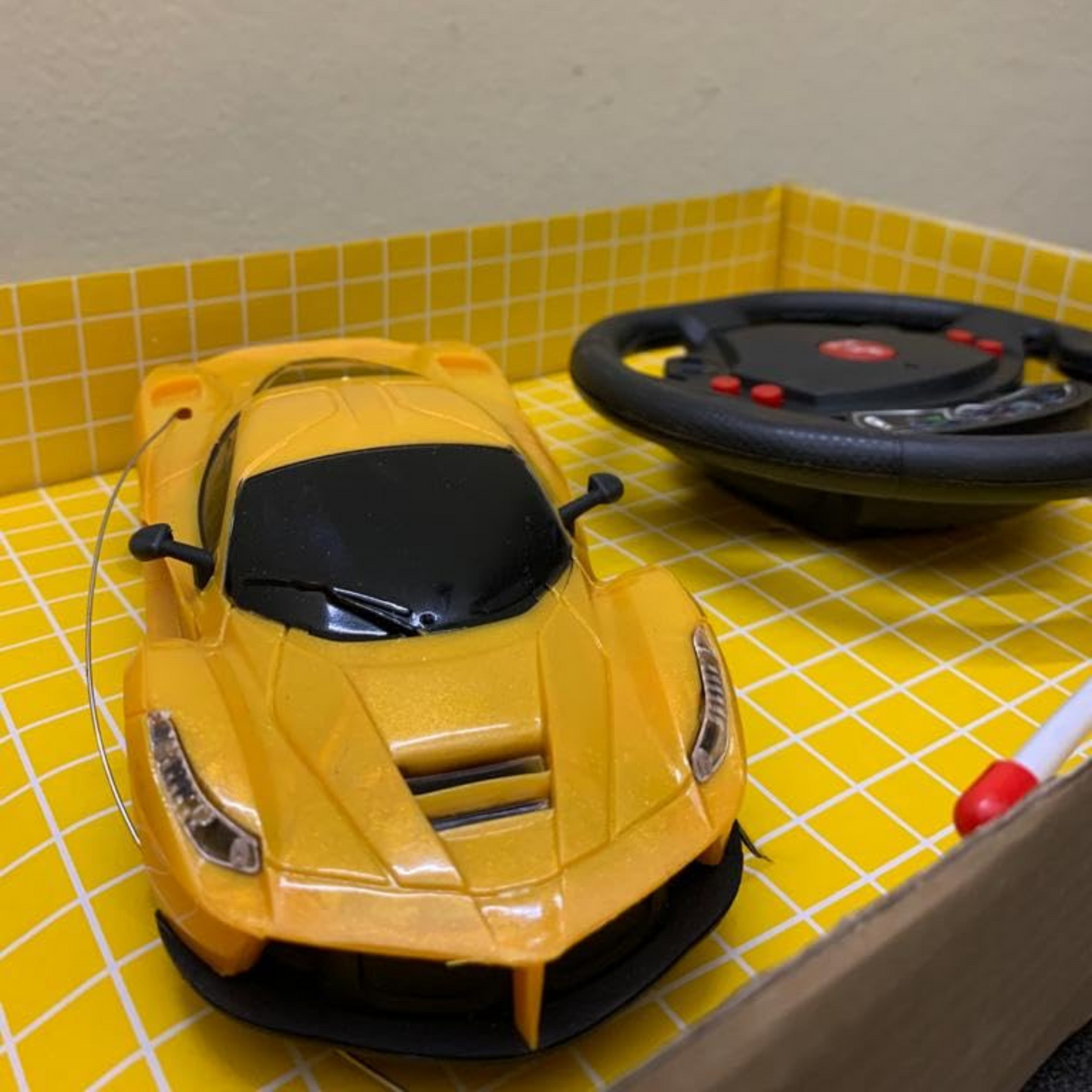 Steering Wheel Remote Control Super Car Toy