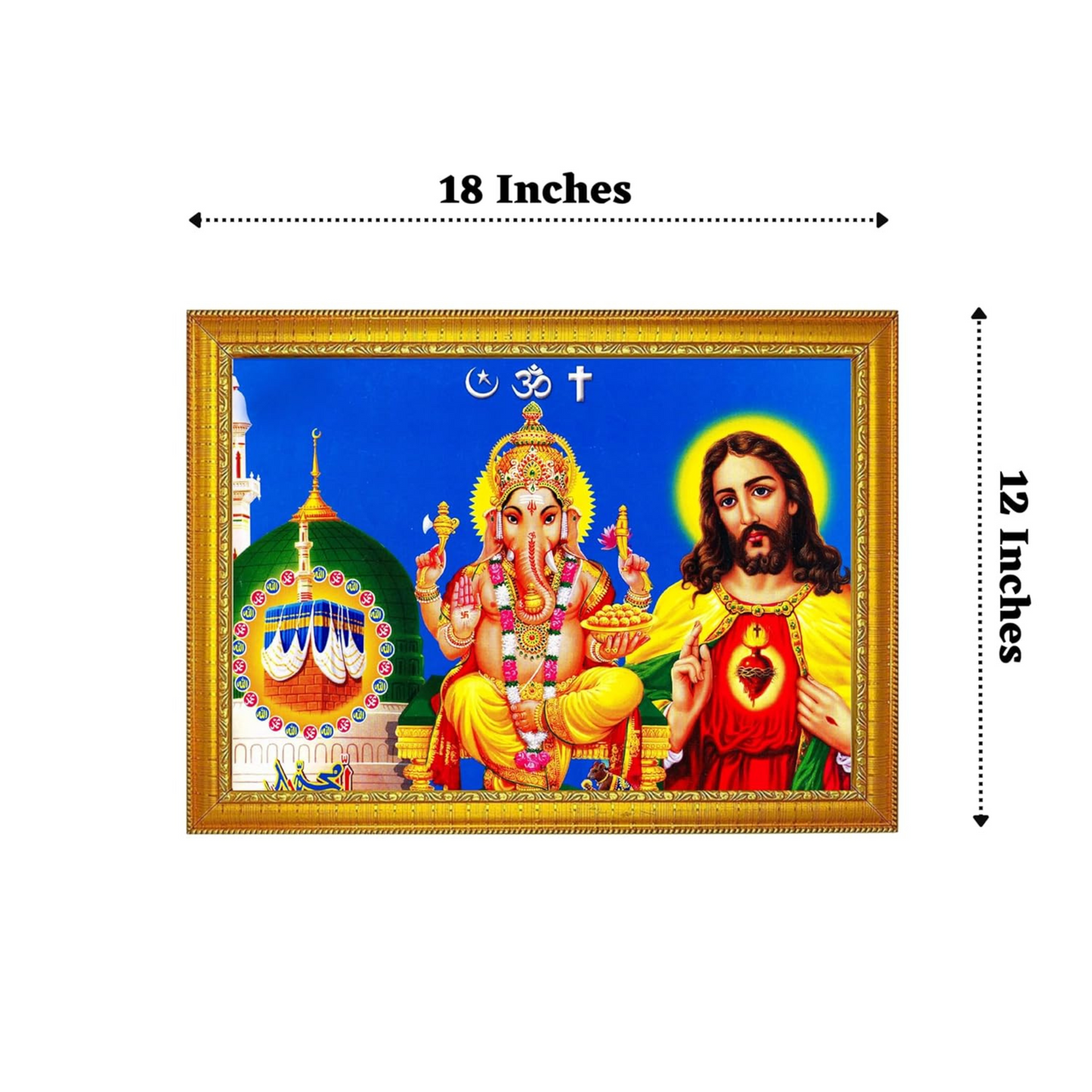 Three Gods Photo Frame
