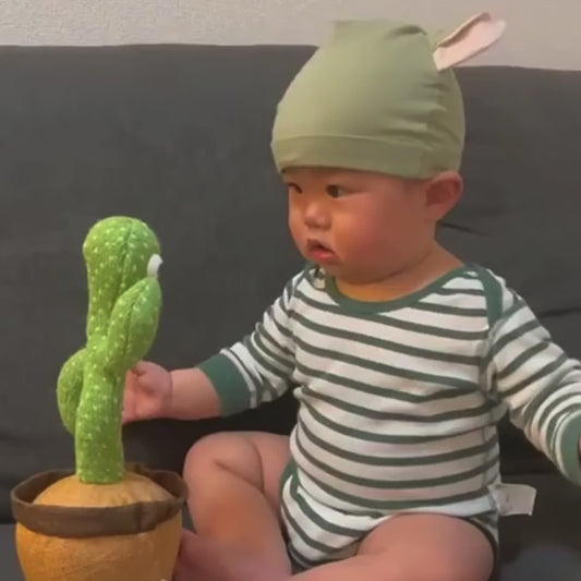 Dancing Cactus Toy – Talking, Singing & Glowing Plush for Kids