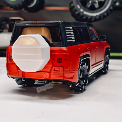 1:12 Scale Rechargeable RC Drift Car with EV Power Charging Station | Auto Parking, Remote Door Open, LED Lights & Music | Premium Remote Control Toy Car for Kids 3+ Years