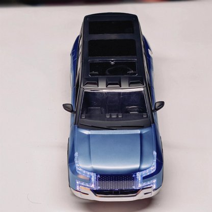 1:12 Scale Rechargeable RC Drift Car with EV Power Charging Station | Auto Parking, Remote Door Open, LED Lights & Music | Premium Remote Control Toy Car for Kids 3+ Years