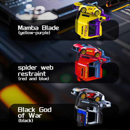 2 Player Infrared Battle RC Car Toy with Dual Remote Gun | Shoot & Knock-Down Racing Game with Lights, Sound & Rechargeable Car for Kids 3+