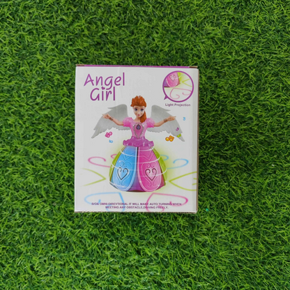 360° Spinning Musical Dancing Angel Princess Doll with LED Lights