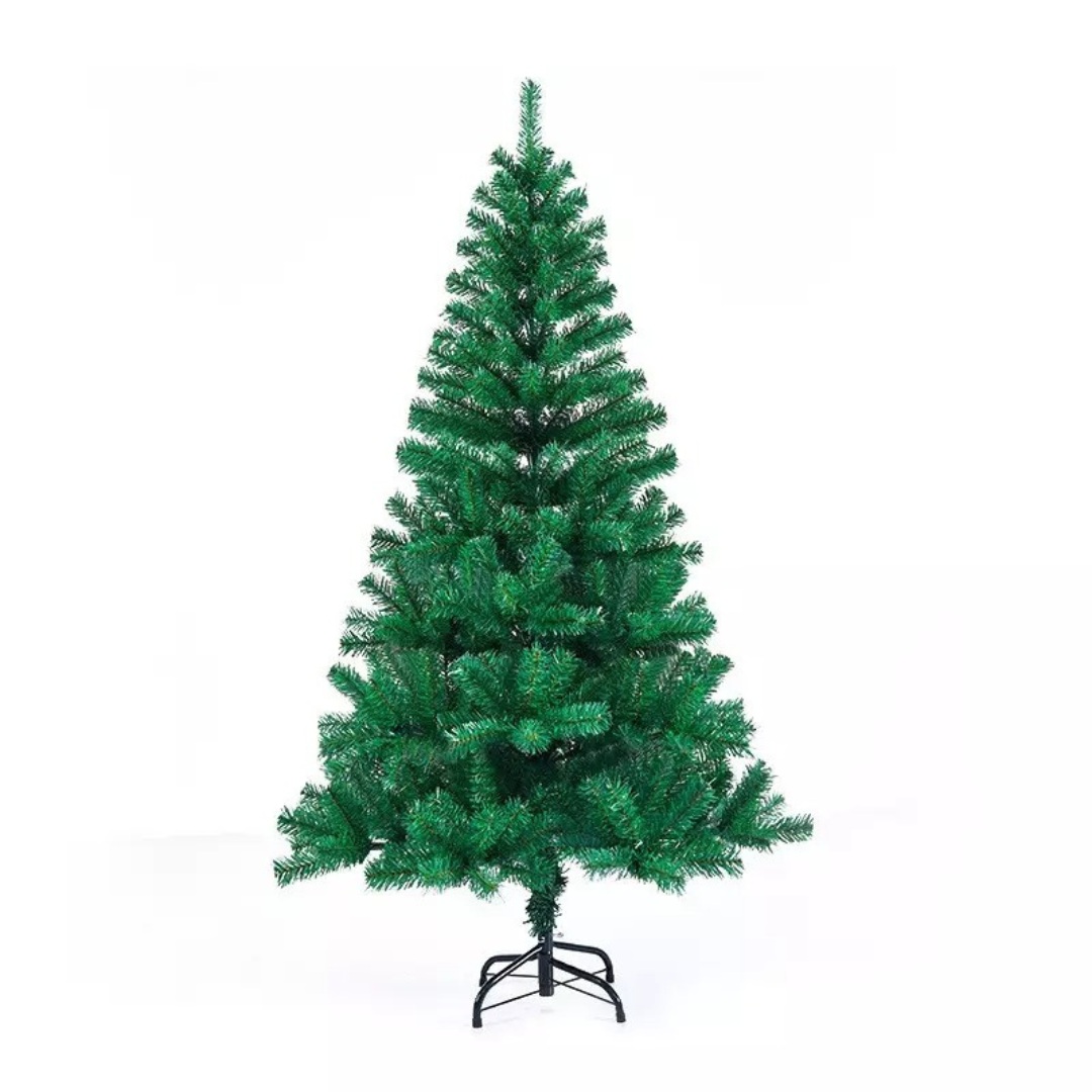 Artificial Christmas Tree with Metal Stand (5 Feet) – Dense PVC Branches, Easy Assembly, Festive Home Decoration for Christmas & New Year