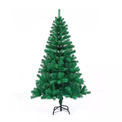 Artificial Christmas Tree with Metal Stand (5 Feet) – Dense PVC Branches, Easy Assembly, Festive Home Decoration for Christmas & New Year