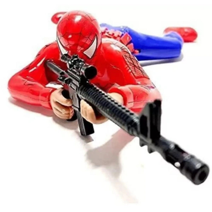 Battery Operated Spiderman Action Figure – Spider-Man Toy with Light & Sound Effects