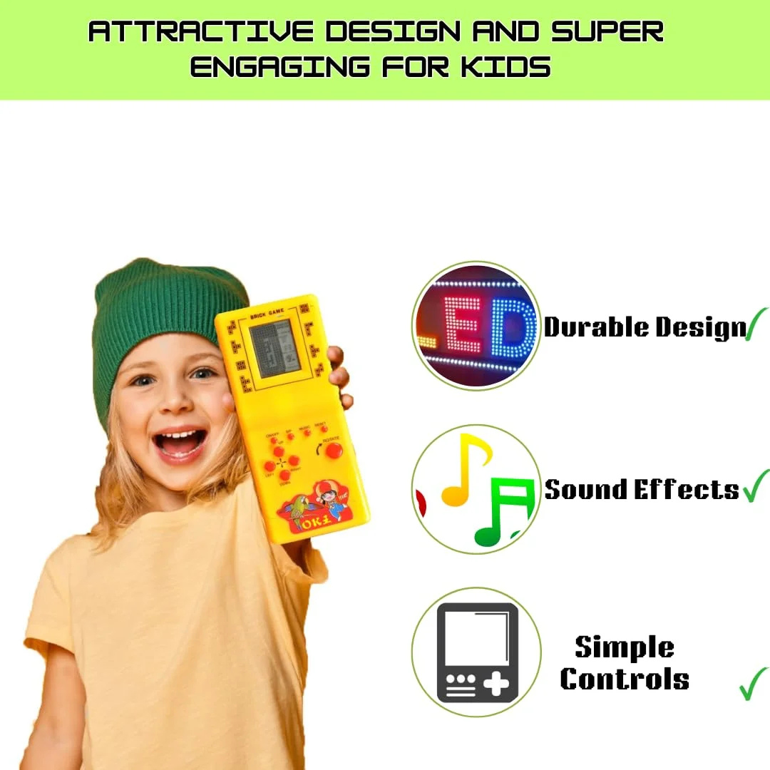 Brick Game 9999 in 1 Retro Handheld Video Game Console