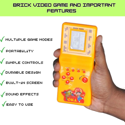 Brick Game 9999 in 1 Retro Handheld Video Game Console