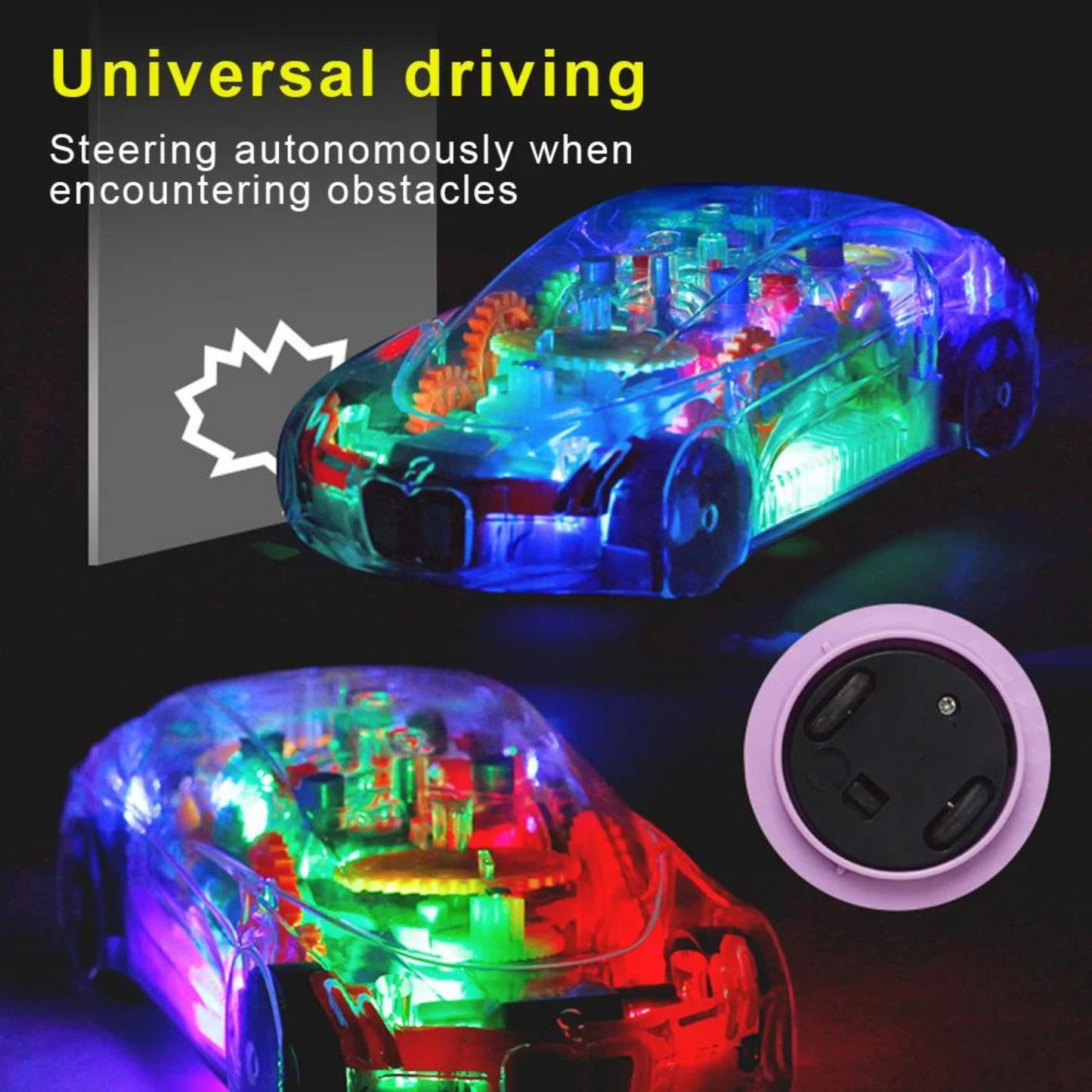 Concept Racing Car Toy with Lights & Music