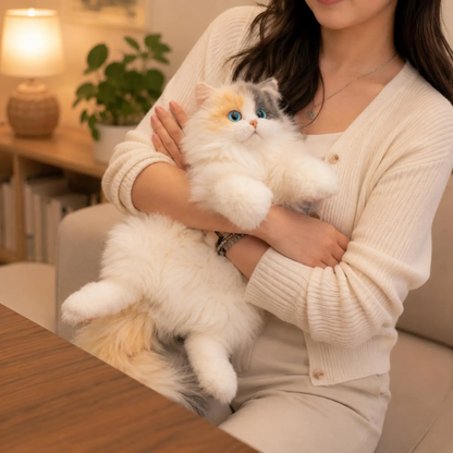 Cute Cat Plush Backpack for Kids & Girls