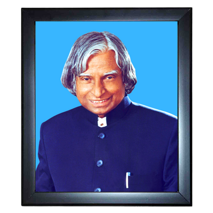 "Dr.A.P.J. Abdul Kalam" 10x12 Inches Glassy Finish Photo Frame – Iconic Wall Decor for Home & Office