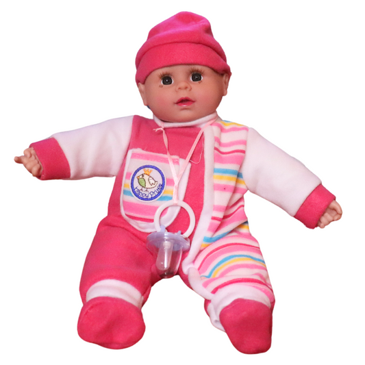 Lifelike Baby Doll with Music & Pacifier