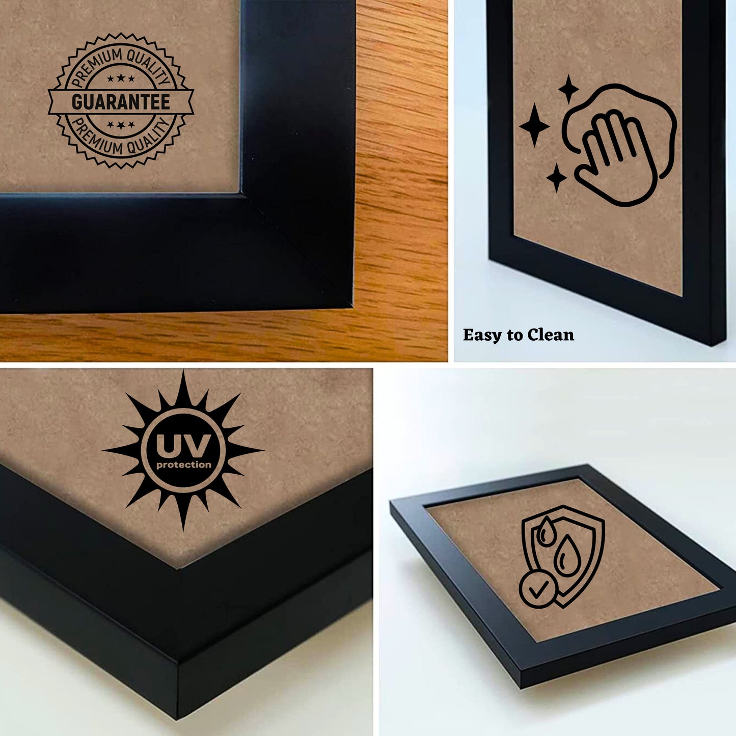 "OM Symbol and Om Namah Shivaya" 8x12 Inches Glassy Finish Photo Frame