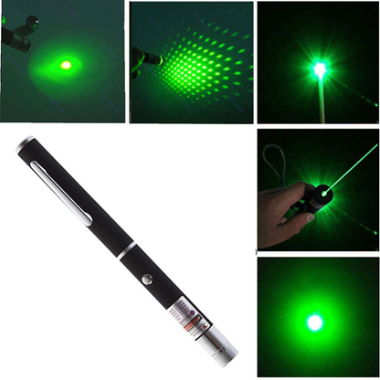 Green Laser Pointer Pen with Star Cap
