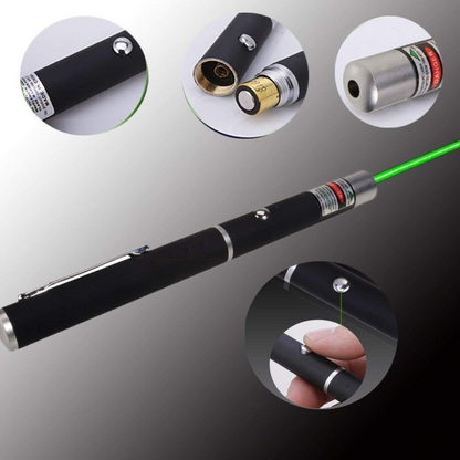 Green Laser Pointer Pen with Star Cap