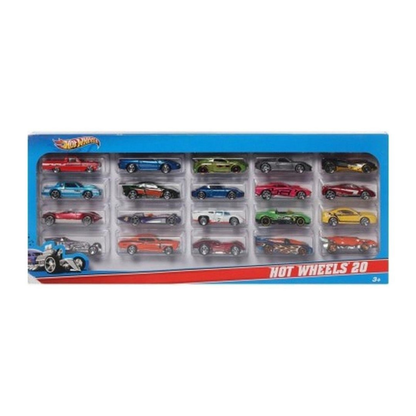 Hot Wheels 20-Car Gift Pack – Die-Cast Toy Cars for Kids