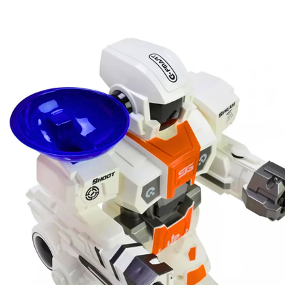 Intelligent Remote Control Robot Toy with Spray, Lights & Sound | Multi-Function RC Robot with Shooting Action for Kids 3+ Years