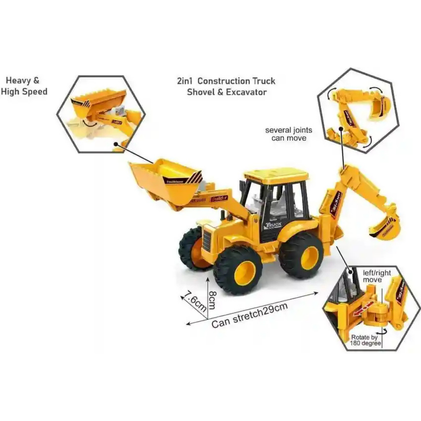 JCB Construction Truck Toy