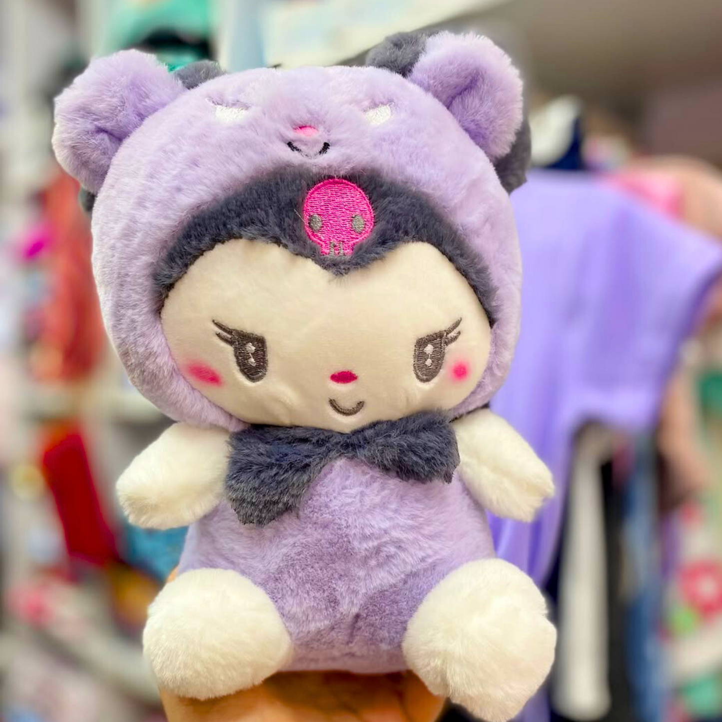 Kuromi Plush Toy – Adorable Soft Doll Gift for Girls & Kids