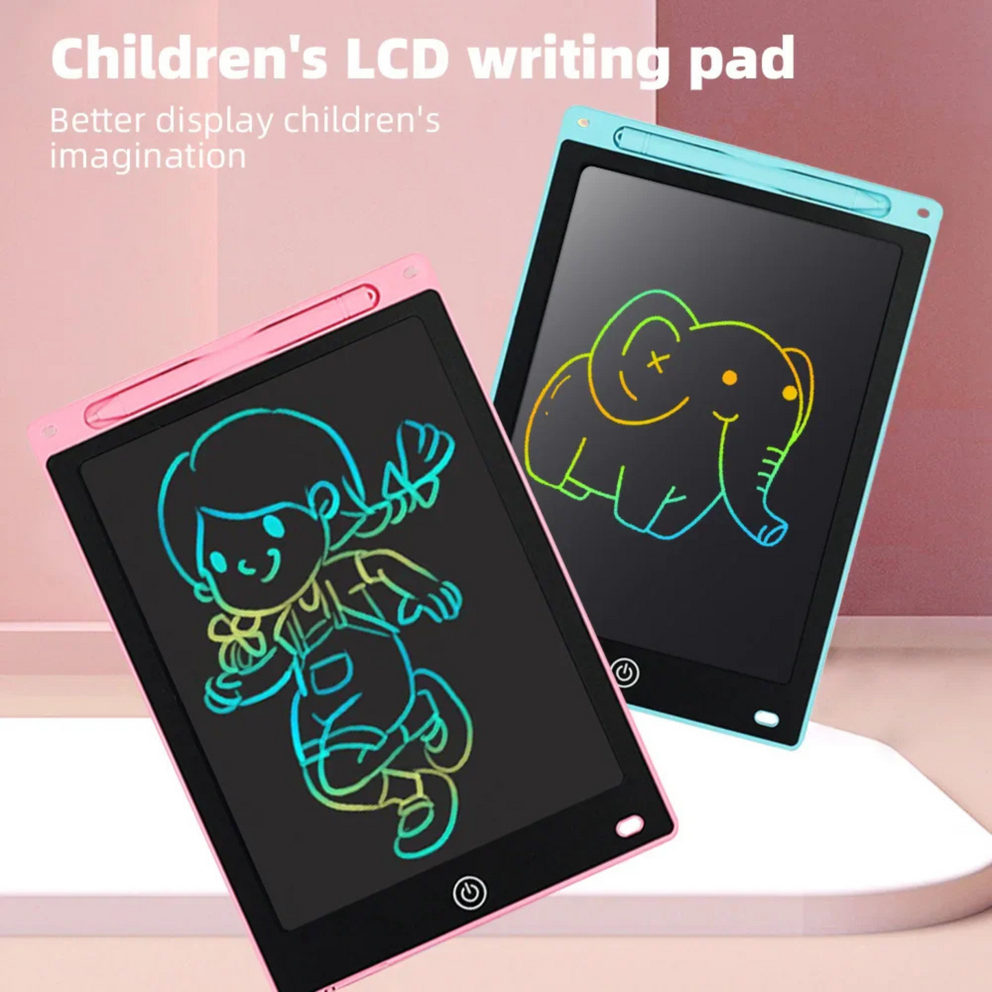 LCD Writing Tablet for Kids – 8.5 Inch Colorful Screen with Stylus