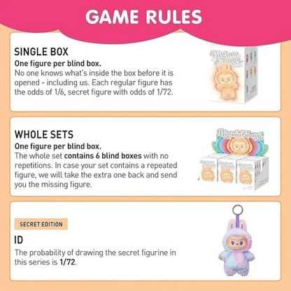 Labubu Doll Blind Box – Cute Mystery Collectible Toy Figurine