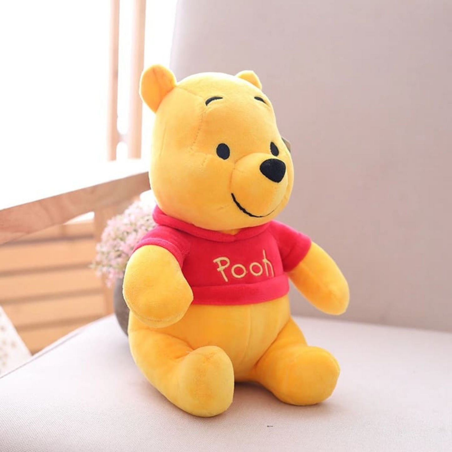 Pooh Teddy Bear Soft Toy – Adorable Plush Gift for Kids & Loved Ones