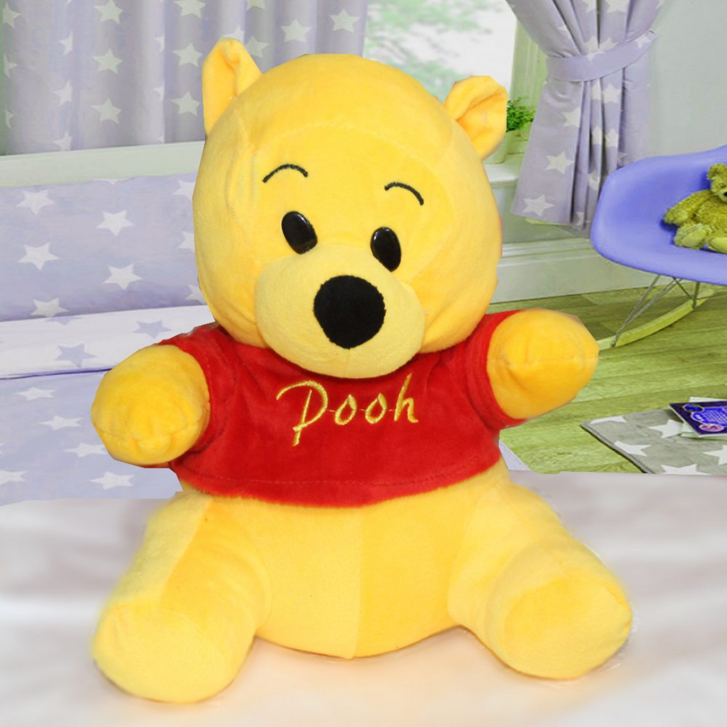 Pooh Teddy Bear Soft Toy – Adorable Plush Gift for Kids & Loved Ones