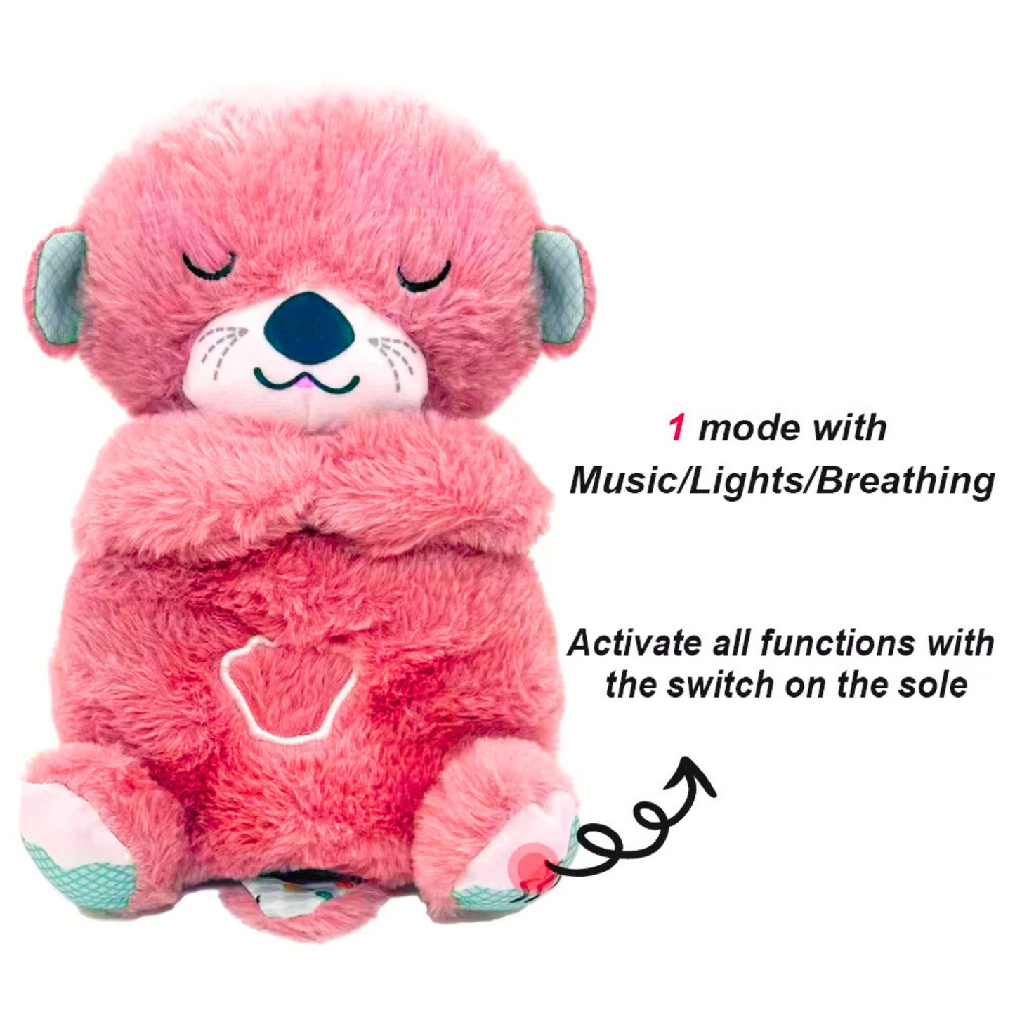 Premium Cute Breathing Teddy Bear Plush Toy