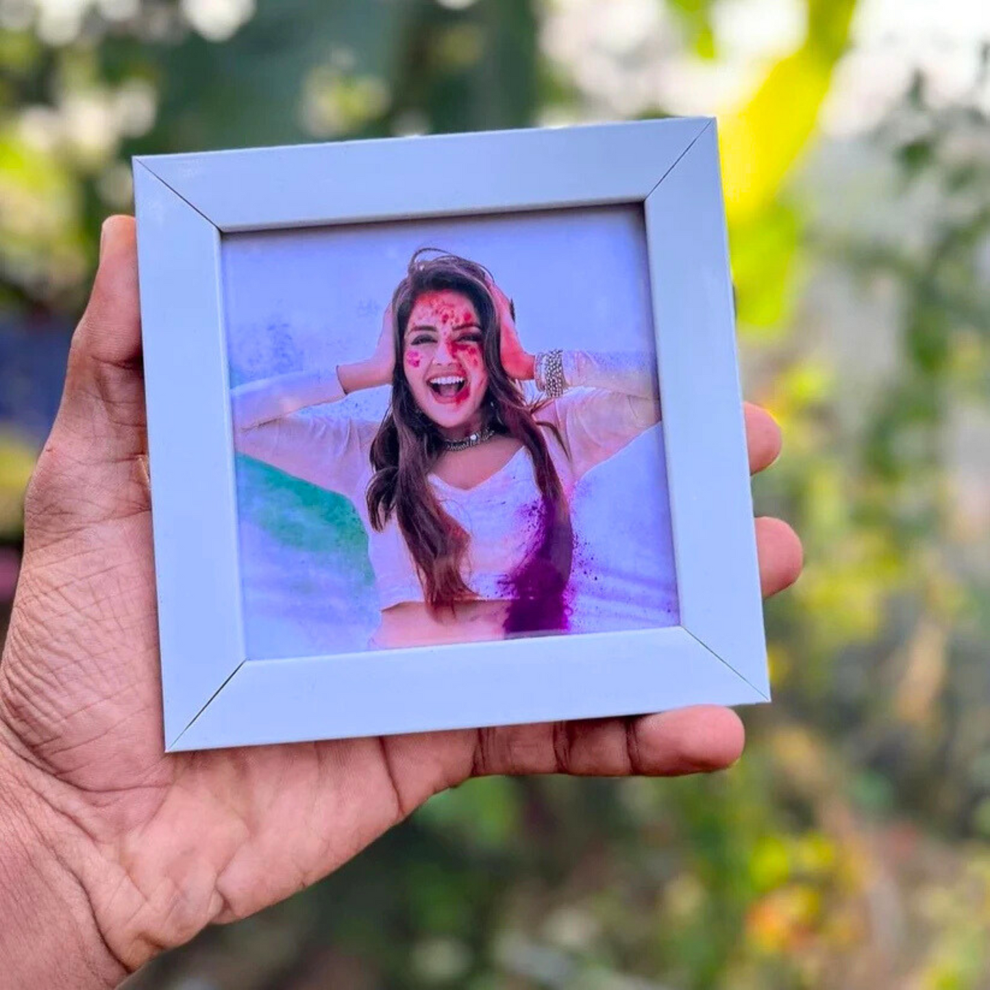 Premium Mini White Photo Frame