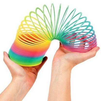 Rainbow Magic Spring Toy for Kids - Pack of 2