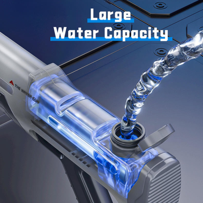 Rechargeable Electric Water Gun with Automatic Suction & Burst Mode | Long Range High Pressure Water Blaster Toy for Kids & Adults