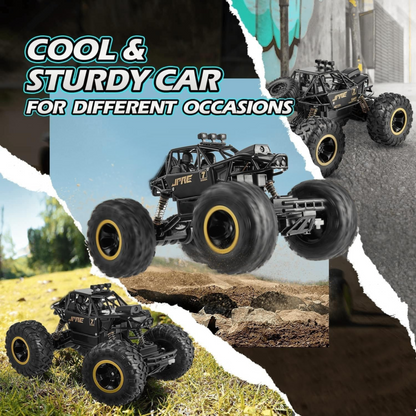 Rechargeable Monster Car with HD Camera, Spray, LED Lights & App Control