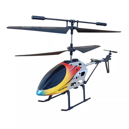 Remote Control Helicopter Toy for Kids – 3.5 Channel RC Aircraft with Altitude Hold, Rechargeable Battery & LED Lights (25cm)