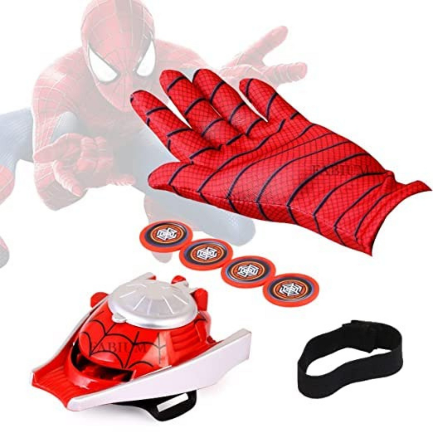 Spider-Man Web Shooter Glove Toy Set for Kids